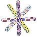 Timoo Large Nail Files Bulk 20 PCS Printed Emery Boards for nails, Double Sided, Assorted Colors, 7 Inches