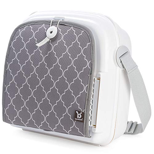 Benbat On-The-Go High Chair Booster Seat YummiGo2 (Grey and White) - Thumbnail 5
