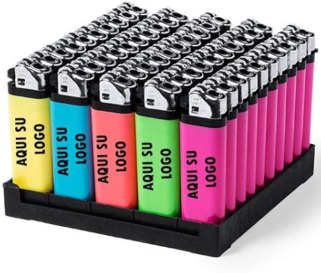 Regali Di Natale Aziendali Personalizzati.Lotto Di 1000 Accendini Personalizzati Con Logo Incluso In 1 Colore Accendini Personalizzati Economici Incisi Per Regali Regali Aziendali Merchandising Pubblicitario Articoli Per Natale Amazon It Salute E Cura Della Persona