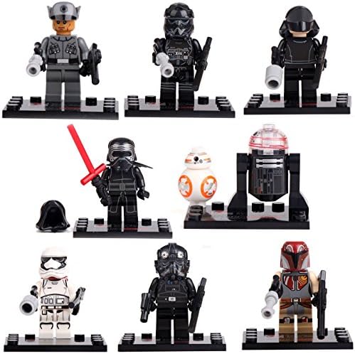JSM Star Wars The Force Awakens Kylo Ren Finn 8 Minifigures building bricks BB lE gO