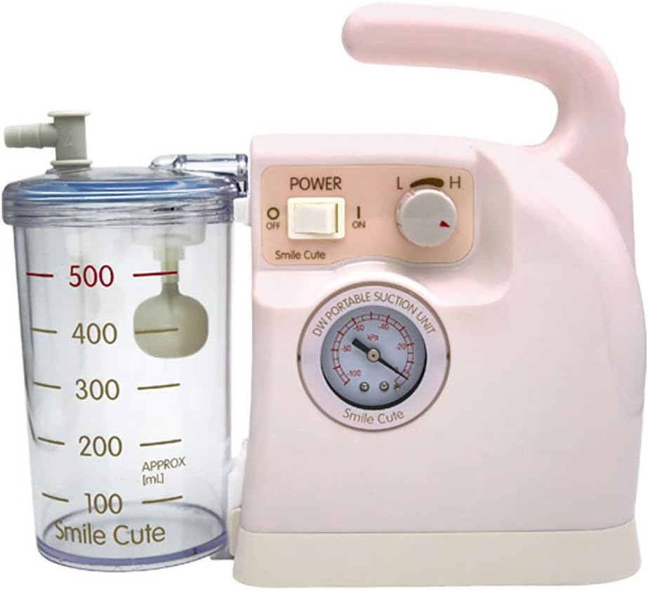 Portable Automatic Phlegm Suction with 500 Cc Suction Canister,Elderly Children's Medical Home Automatic Attracting