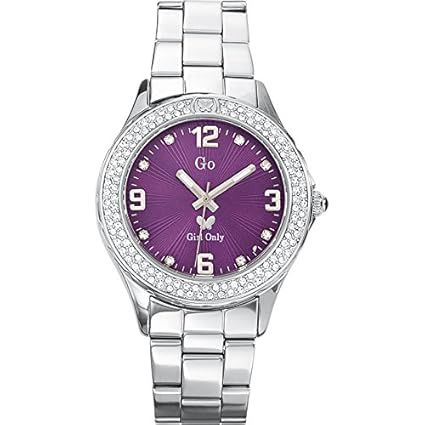 GO, Girl Only Glamour Analogue Purple Dial Womens Watch - 694523