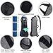 Imarana Yoga Mat Bag | Yoga Carrier Backpack with Versatile Storage Mesh and Zipper Pockets (Grey)thumb 4