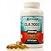 CLA Oil Weight Loss Support Supplements (1200mg), Natural Appetite Suppressant, Supportive Slimming Fat Burner, Metabolism Booster and Diet Pills, 120 Capsules