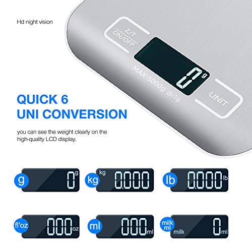 Kitchen Food Digital Baking Scale with Meat Thermometer Instant Read