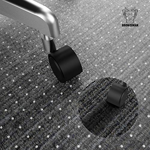 Desk Chair Mat for Carpet - Heavy Duty | Unbreakable Vinyl Floor Protector for Low-Pile Carpet,Thick 48" X 36" Rectangular Non-Slip Bottom, Home, Office, Computer