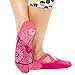 Ellaste Toeless Yoga Socks – Non Slip Open Toe Sock with Anti Skid Grip for Yoga Pilates Barre: for Women Girl Men Boys(Black, Small/Medium (Women 5.5-8.5 / Men 4.5-7.5))