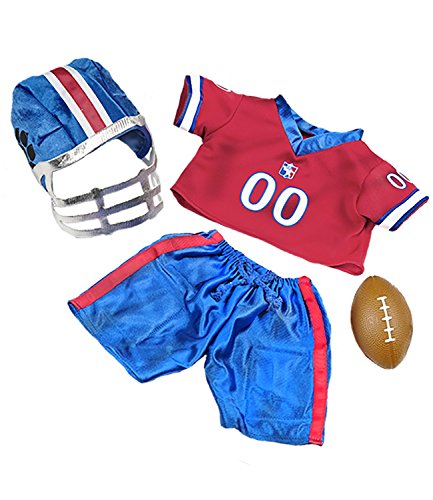 All Star Football Uniform Teddy Bear Clothes Fits Most 14" - 18" Build-a-Bear and Make Your Own Stuffed Animals