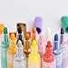 Yeemoutylo Acrylic Paint Marker Pens, Rock Paint Pens Water Based Paint Pen for Rock Painting, Canvas, Photo Album, DIY Craft, School Project, Glass, Ceramic, Wood, Metal 12 Colors