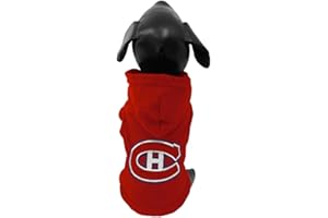 All Star Dogs Montreal Canadians Hooded Shirt, Extra Small