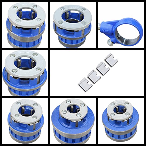 Threading Machine Dies- Compatible with RIDGID 37830 Right-Handed 3/4“ Normal Pipe NPT Pipe Dies, 00-R, 111-R, 12-R, 0-R, 11-R Ratchet Threaders and 30A, 31A 3-Way Pipe Threaders, by U.S. Solid - Thumbnail 3