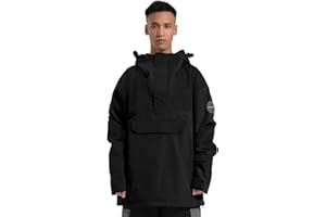 GSOU SNOW Men Ski Jacket Snowboard Snow Coat Warm Winter Waterproof Mountain Hooded