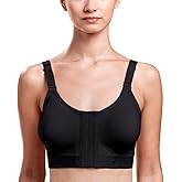 MARENA Caress Low Coverage Pocketed Bra - Compression Support Mastectomy Bra