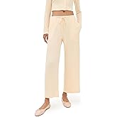 Leset Women's Lauren Crop Drawstring Pants