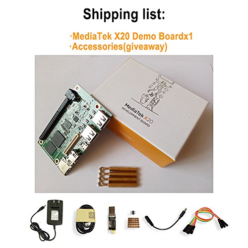 MediaTek X20 Development board Deca Core 64bit and Conforms to the 96 Board - AOSP Running with Android 6.0 Linux Demo Single Board Computer