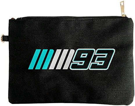 Papaca Marc Marquez 93 Logo Zipper Bags-Canvas For Unisex.