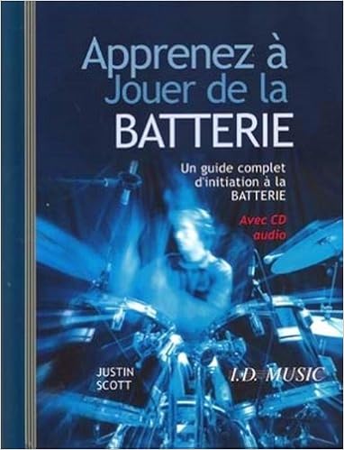 Amazonfr Guide Apprenez A Jouer De La Batterie 1 Cd - 