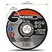 BENOX 50-Pcs Pack 4-1/2 In Cut-Off Wheel 4-1/2 x 0.045 (3/64) x 7/8 In Metal Cutting Disc BX-121006 (50)