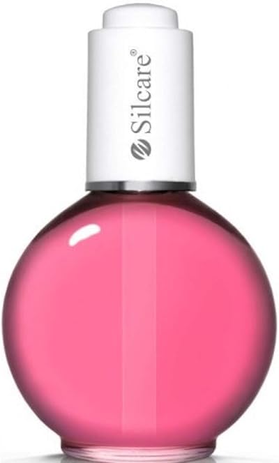 Silcare The Garden of Colour Cuticle Nail Oil Raspberry Light Pink 75ml