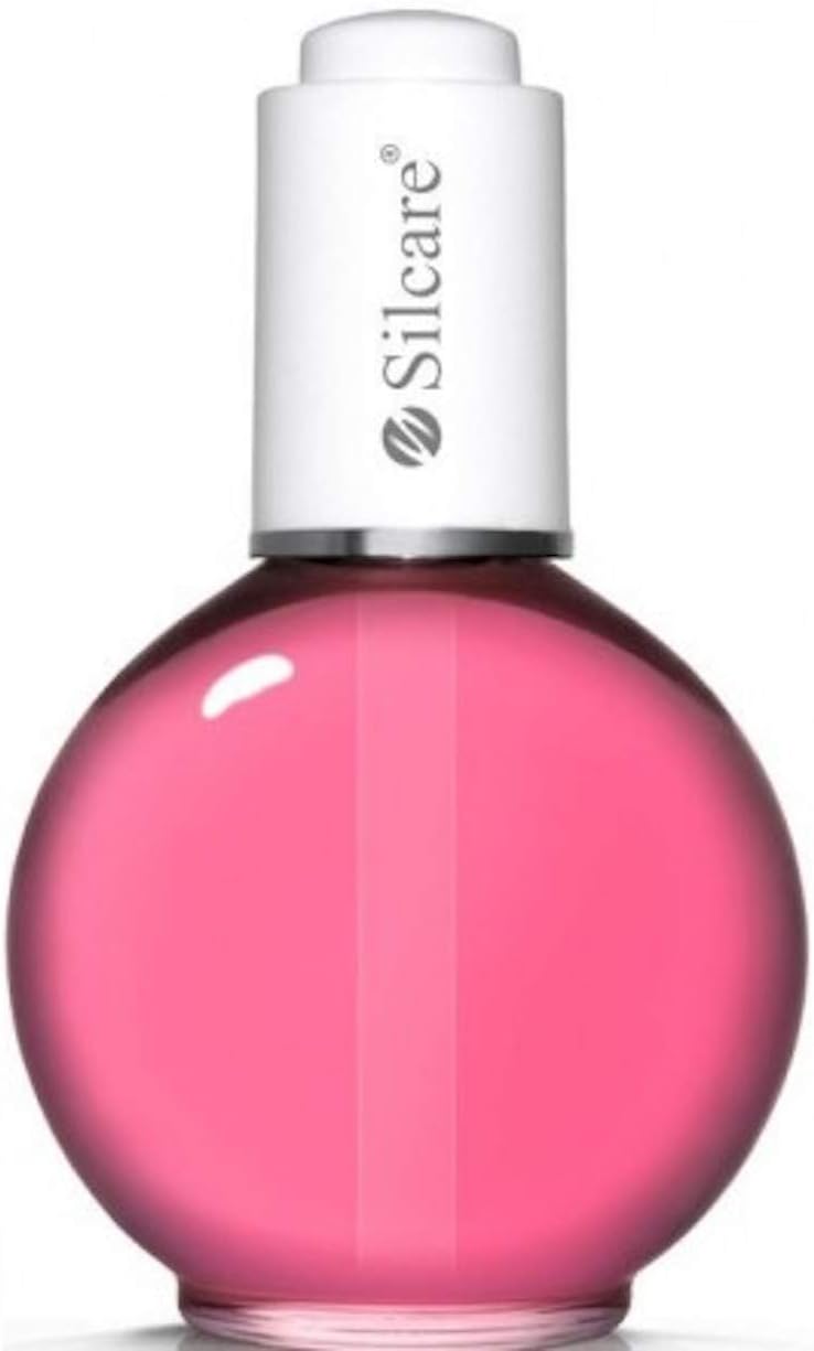 Silcare The Garden of Colour Cuticle Nail Oil Raspberry Light Pink 75ml