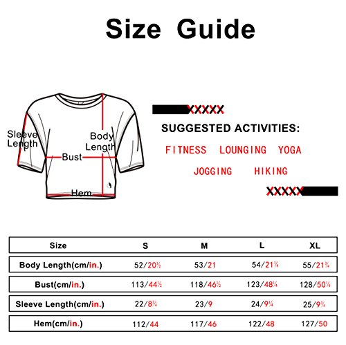 image for icyzone Open Back Workout Top Shirts - Yoga t-Shirts Activewear Exerci