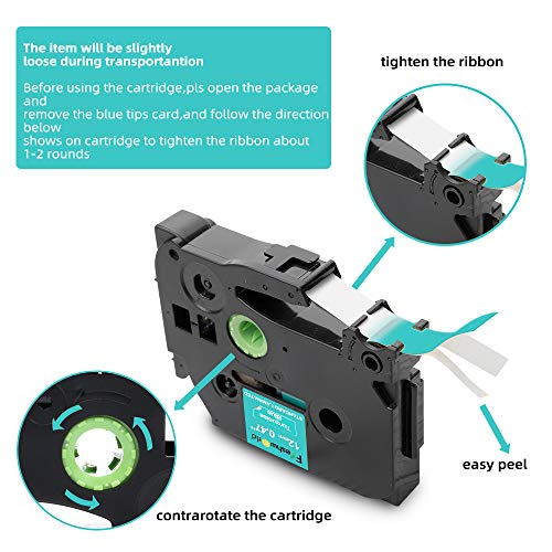 Compatible Brother Label Maker Tape Brother P Touch TZe 12mm 0.47