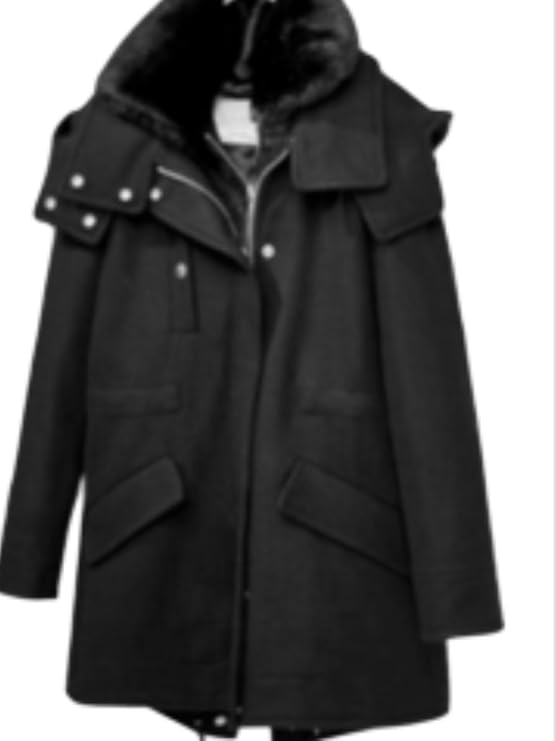 zara hooded fur jacket