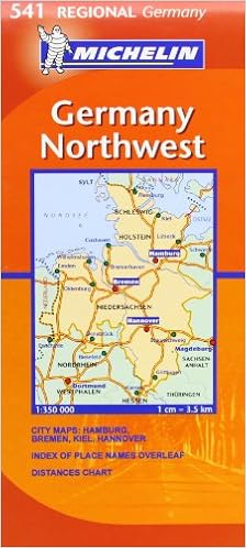 Michelin Map Germany Northwest 541 Maps Regional Michelin Michelin 9782067134003 Amazon Com Books