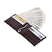 amelleon Men's RFID Blocking Leather Wallet with Money Clip - Front Pocket Bifold Wallet With USD Money Clip (brown)