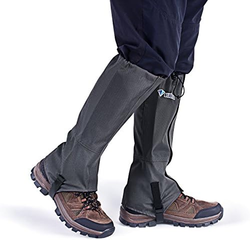 Smarlance Hiking Gaiters Men Waterproof Legging Gaiters for Outdoor Walking Climbing Hunting Snow Legging Gaiters