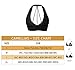 Camellias Women's Unpadded Sexy Strappy Bralette Bustier Floral Lace Crop Top Sheer Neck Style Bra