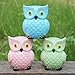 ZCHING Cute Owl Ceramic Piggy Bank Personalized Money Saving Bank for Kids Girls Nursery Gift Decor
