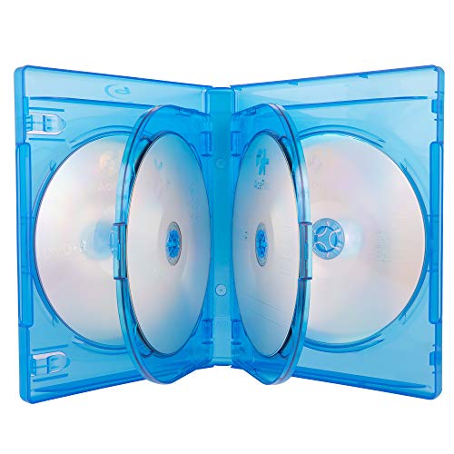 AcePlus Bluray Multi6 Replacement Cases for 6 Discs in 22mm Extra