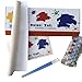 Diy oil painting, paint by number kit- Ice 16x20 inch
