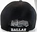 Dallas Men's Double Star Adjustable Baseball Cap (Black)