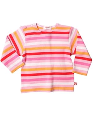 Pink/Red Bold Stripe Long Sleeve T-shirt