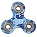 EVERMARKET New Style Premium Tri-Spinner Fidget Toy With Premium Hybrid Ceramic Bearing - Blue Camo