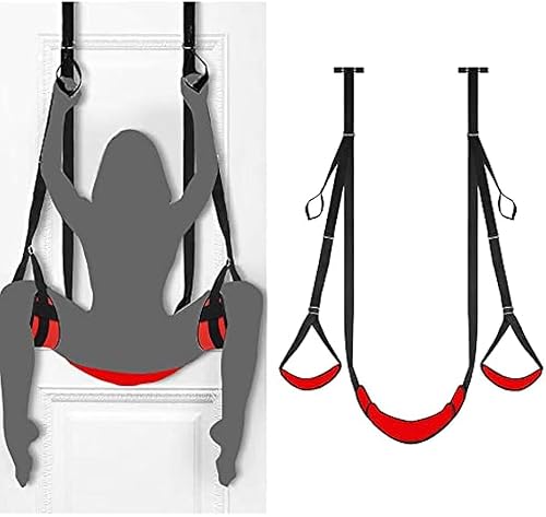 sex toys swings Sex Swing Bondage Restraints Bdsm Toys, 2 In 1 Door Sex Swing & Thigh –  BlessMyBucket main image 1