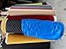 1 X Vinyl Quilted Black Fabric w/ 3/8
