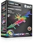 Laser Pegs 8-in-1 Combat Fighter Building Set
