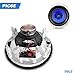 2-Way In-Wall In-Ceiling Speaker System – Dual 6.5 Inch 250W Pair of Hi-Fi Ceiling Wall Flush Mount Speakers w/ 1″ Silk Dome Tweeter, Adjustable Treble Control – For Home Theater Entertainment – Pyle PIC6Ethumb 3