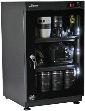 moistureproof box drying cabinet 88L LCD digital display for lens camera storage automatic dehumidify