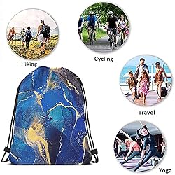 Beabes Cute Cartoon Unicorn Drawstring Bags