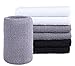 HBY 3 Pairs Long Athletic Thick Cotton Wristband Sweatband for Sports
