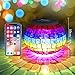 Solar Lights, New Arrival Color Changing Solar Powered Mosaic Glass Ball Led Garden Lights, EGRD Rechargeable Solar Table Lights, Outdoor Waterproof Solar Night Lights Table Lamps for Decorations Gift