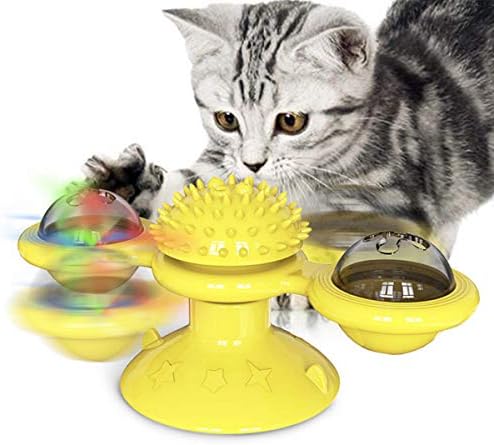 猫用おもちゃ 人気 猫のおもちゃ 安全 キャットおもちゃ ペットおもちゃ ネコおもちゃ 猫の風車のおもちゃ ターンテーブル ソフトシリコーンスク ストレス解消 運動不足の解消 Bkr96 2 472円 人気海外一番 100 品質保証 全品送料無料 即日出荷 Sale開催中