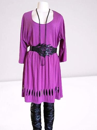lilac tunic dress