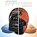 Pro Impact Curved Focus Mitts - Shock Absorbent Training Hand Pads - Ideal for Karate Boxing MMA Muay Thai or Fighting Sports Training Genuine and PU Leather