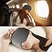 LEEKEN The World's First Cotton Sleep Mask with Veil, 2 own Storage Cases on mask, Best Eye mask for Sleeping (Light Gray)