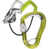 EDELRID Mega Jul II Belay Bulletproof Screw Kit, Oasis, 738340001380 | EDELRID MegaJul Belay Kit &amp; HMS Bulletproof Screw II